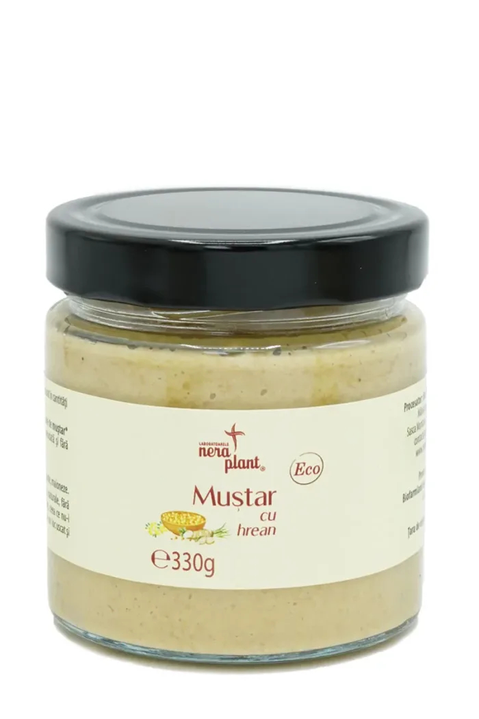 Mustar cu hrean ECO 330g