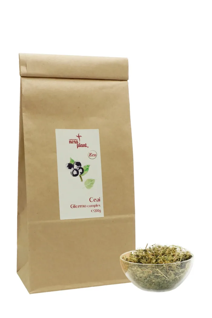 Ceai Glicemo-Complex Eco 200g - imagine 3
