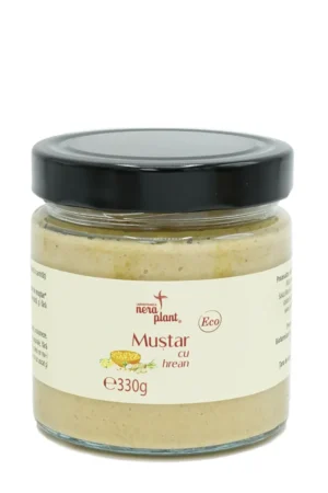 Mustar cu hrean ECO 330g