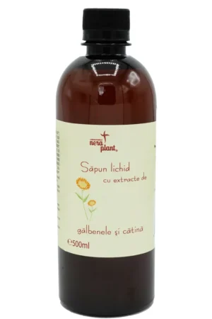 Sapun lichid cu galbenele si catina 500ml