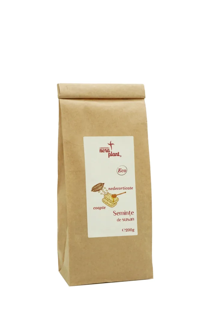 Seminte de susan ECO nedecorticate si coapte 200g