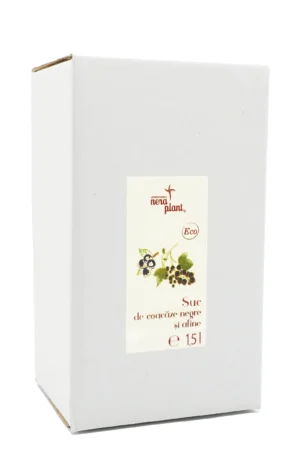 Suc de coacaze negre si afine ECO 1,5 l