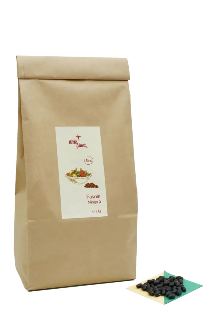 Fasole neagra ECO 1kg - imagine 3
