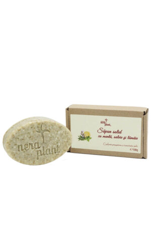 Sapun solid cu menta, salvie si lamaie 100g
