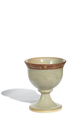 Candela mica olive pictata OL125P